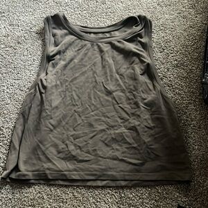 Brown tank top